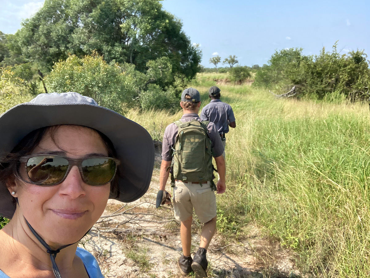 walking safari in south africa